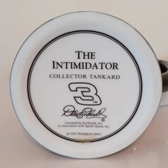 Dale Earnhardt Sr.. Collector Tankard, Stein The intimidator Franklin Mint - Picture 7 of 8